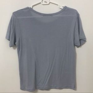 Baby Blue Brandy Melville Shirt